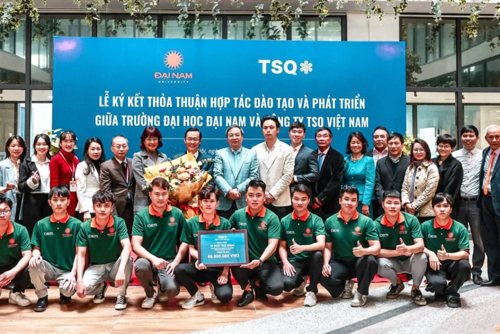 Lễ ký thỏa thuận hợp tác giữa chủ đầu tư Kepler Tower TSQ Việt Nam và đại học Đại Nam