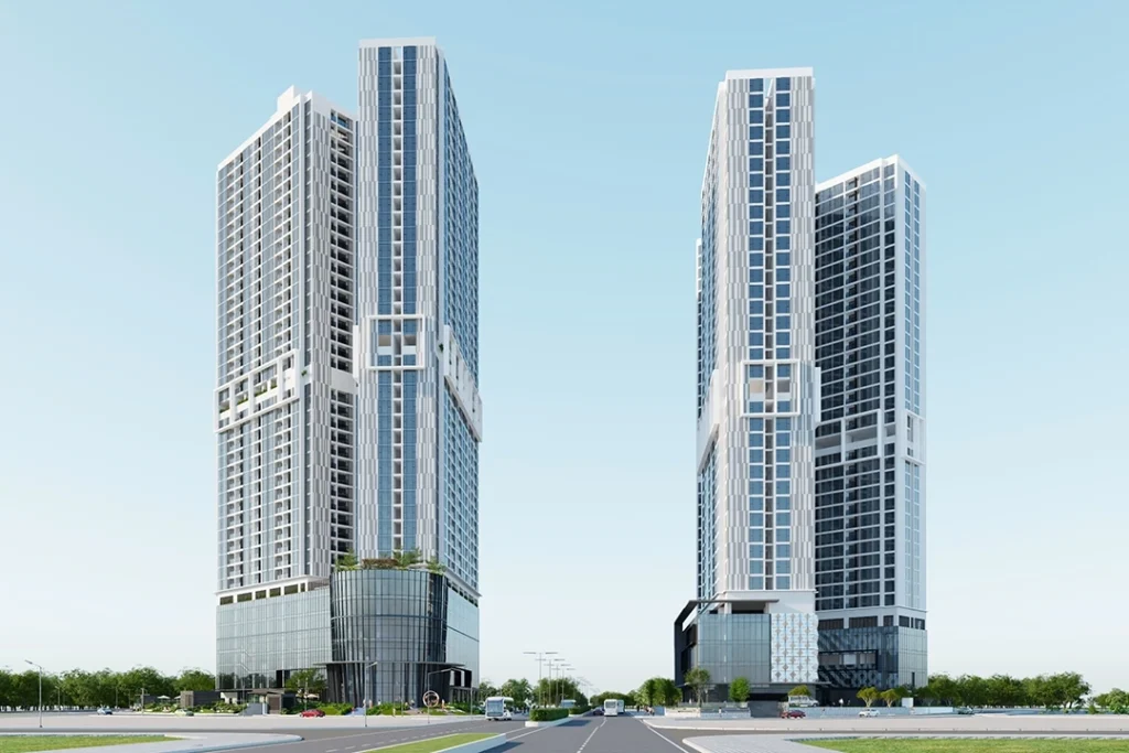 Phối cảnh dự án Kepler Tower Mỗ Lao 1080x720